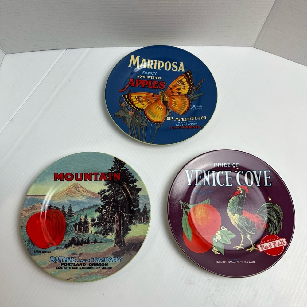 Oneida vintage style label plates